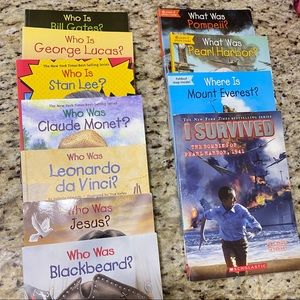 11 Books: Who was? What was? Where is? I Survived?